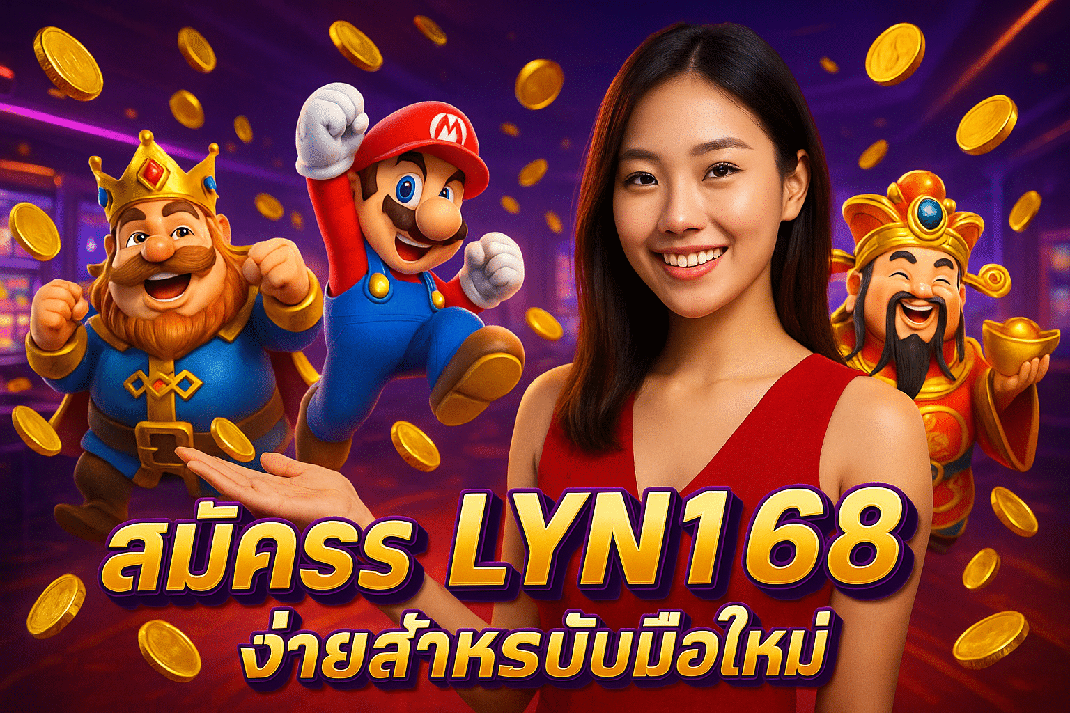 สมัคร LYN168 ง่ายสำหรับมือใหม่