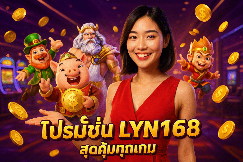 โปรโมชั่น LYN168 สุดคุ้มทุกเกม