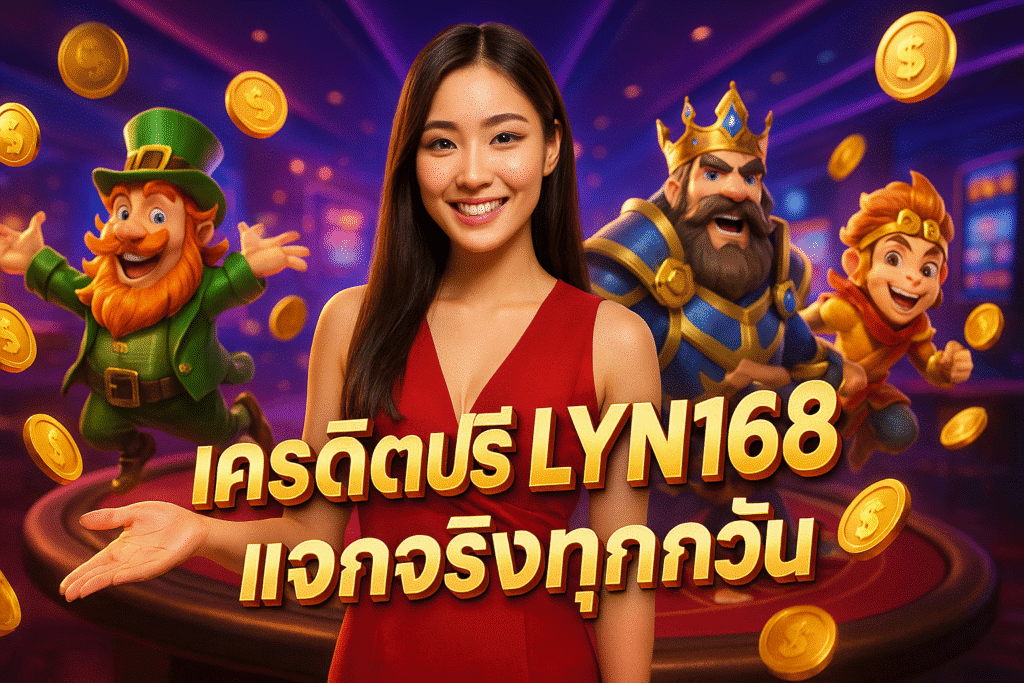 เครดิตฟรี LYN168 แจกจริงทุกวัน
