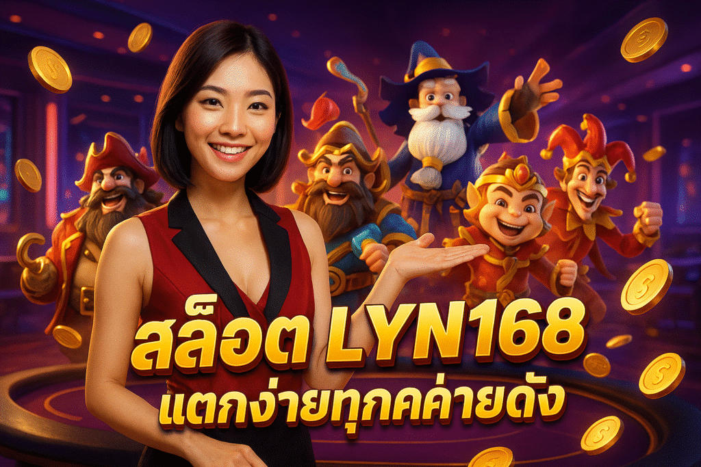 สล็อต LYN168 แตกง่ายทุกค่ายดัง