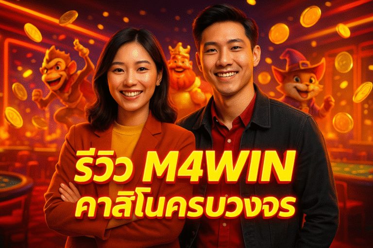 รีวิว M4WIN คาสิโนครบวงจร